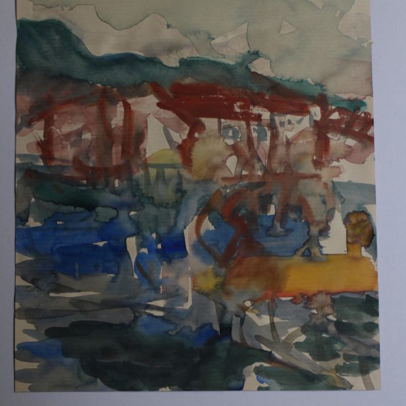 Port 5- 28 x 21- aquarelle