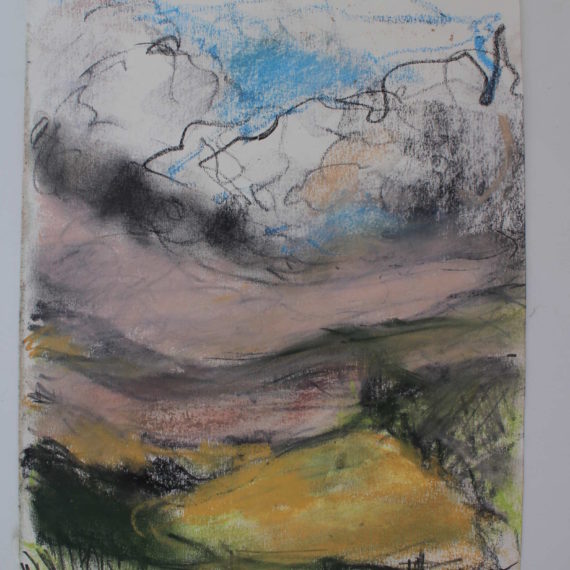 Toscane 2016 8 - pastel sec - 27,7 x 21